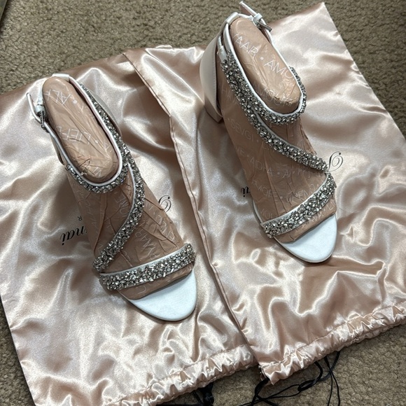 Pnina Tornai for Naturalizer Ahava Satin Embellished Heels - Picture 9 of 15